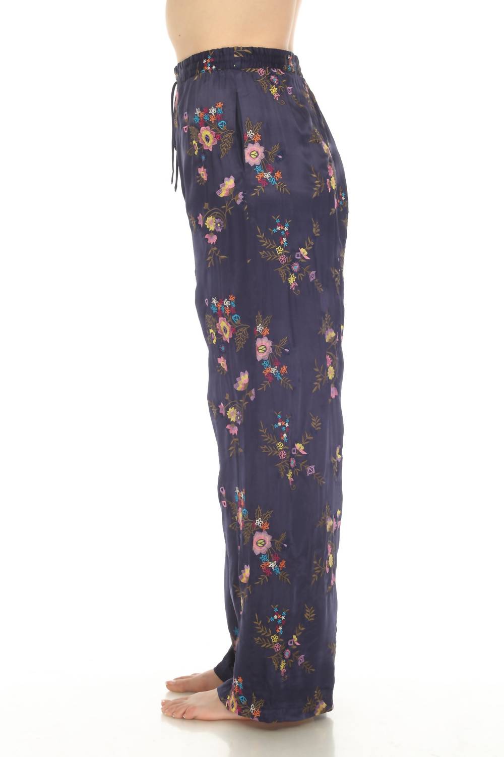 Johnny Was - Love Misty Embroidered Easy Pants