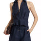 Hevron - Sloan V-neck Sleeveless Vest
