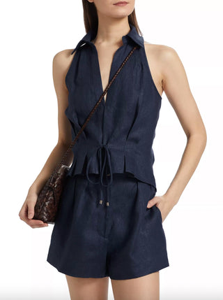 Hevron - Sloan V-neck Sleeveless Vest