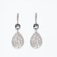 Avenue Chic - Women's Filigree Teardrop Earrings