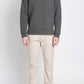 Jachs New York - Kent Recycled Jacquard Sherpa Lined Crewneck Sweater