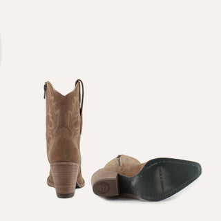 Buck &amp; Brana - Botas de couro femininas Brooke Cowgirl