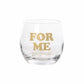 Totalee Gift - YOU & ME STEMLESS GLASSES