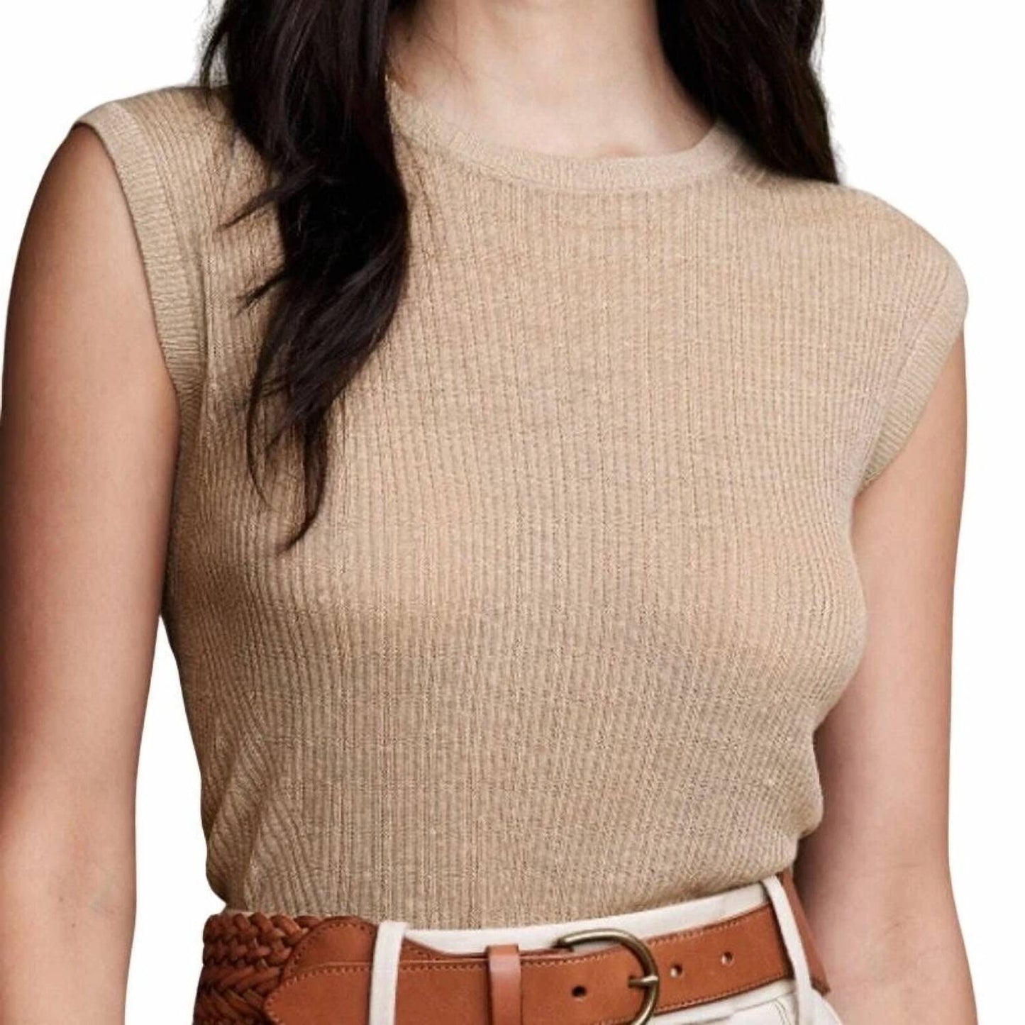 Banana Republic - Eliza Linen Blend Muscle Tank