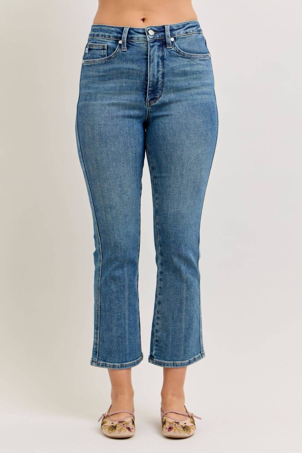 Judy Blue - High Kick Waist Flare Jeans