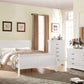 Louis Philippe Sleigh Style Bed