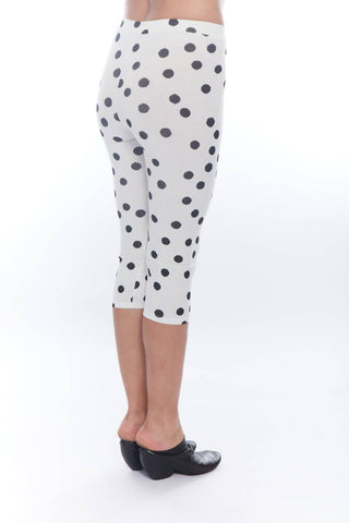 Matthildur - Calça Tami Polka Dot Tornozelo