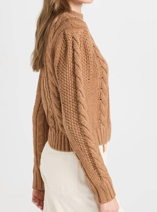 Z Supply - Suéter de gola falsa Catya