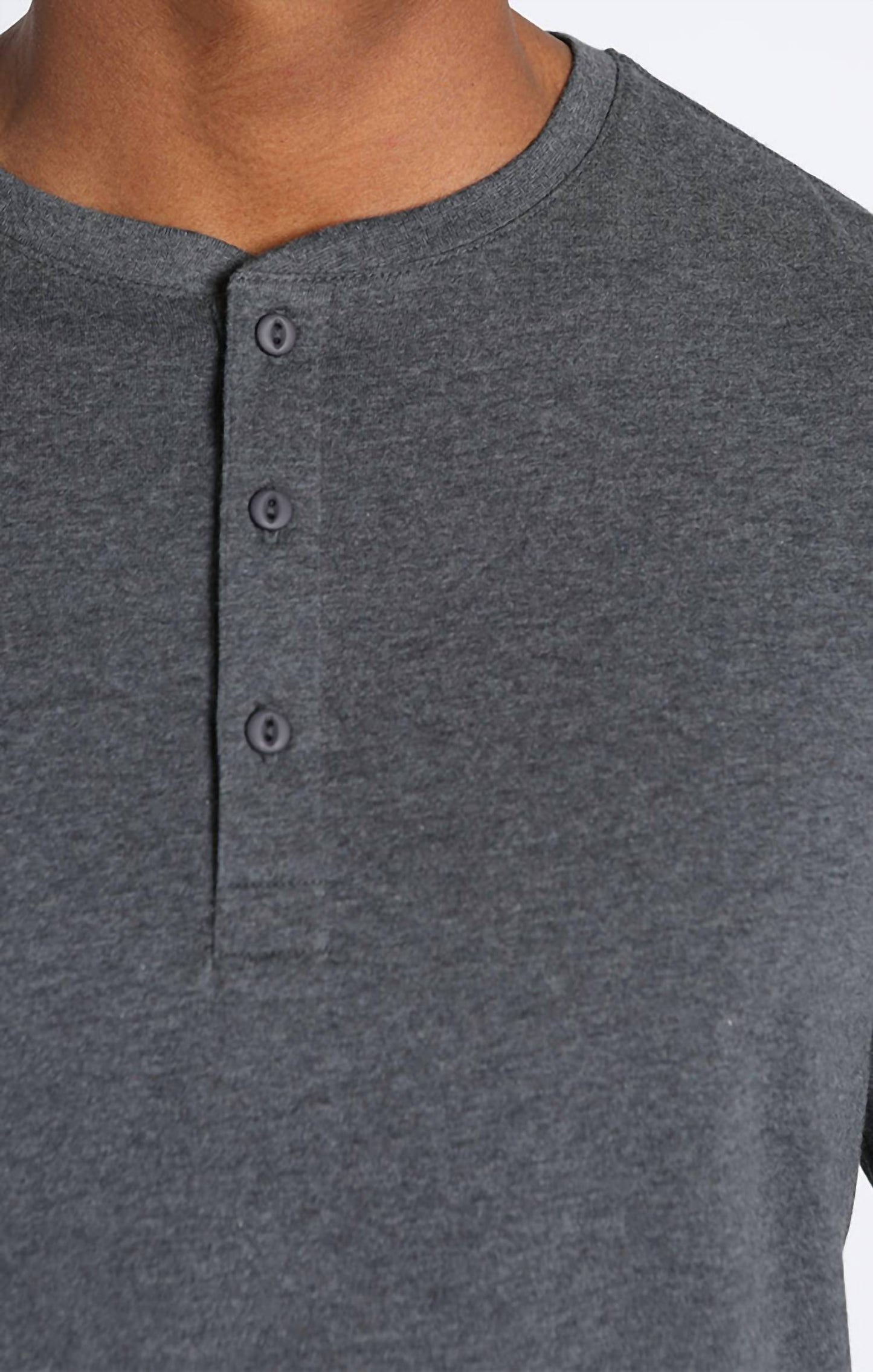 Jachs New York - Cotton Modal Blend Long Sleeve Henley