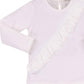Emc - Girls' Long Sleeve Asymmetric Ruffle Tee