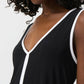 Joseph Ribkoff - V-neck Sleeveless Maxi A-line Dress