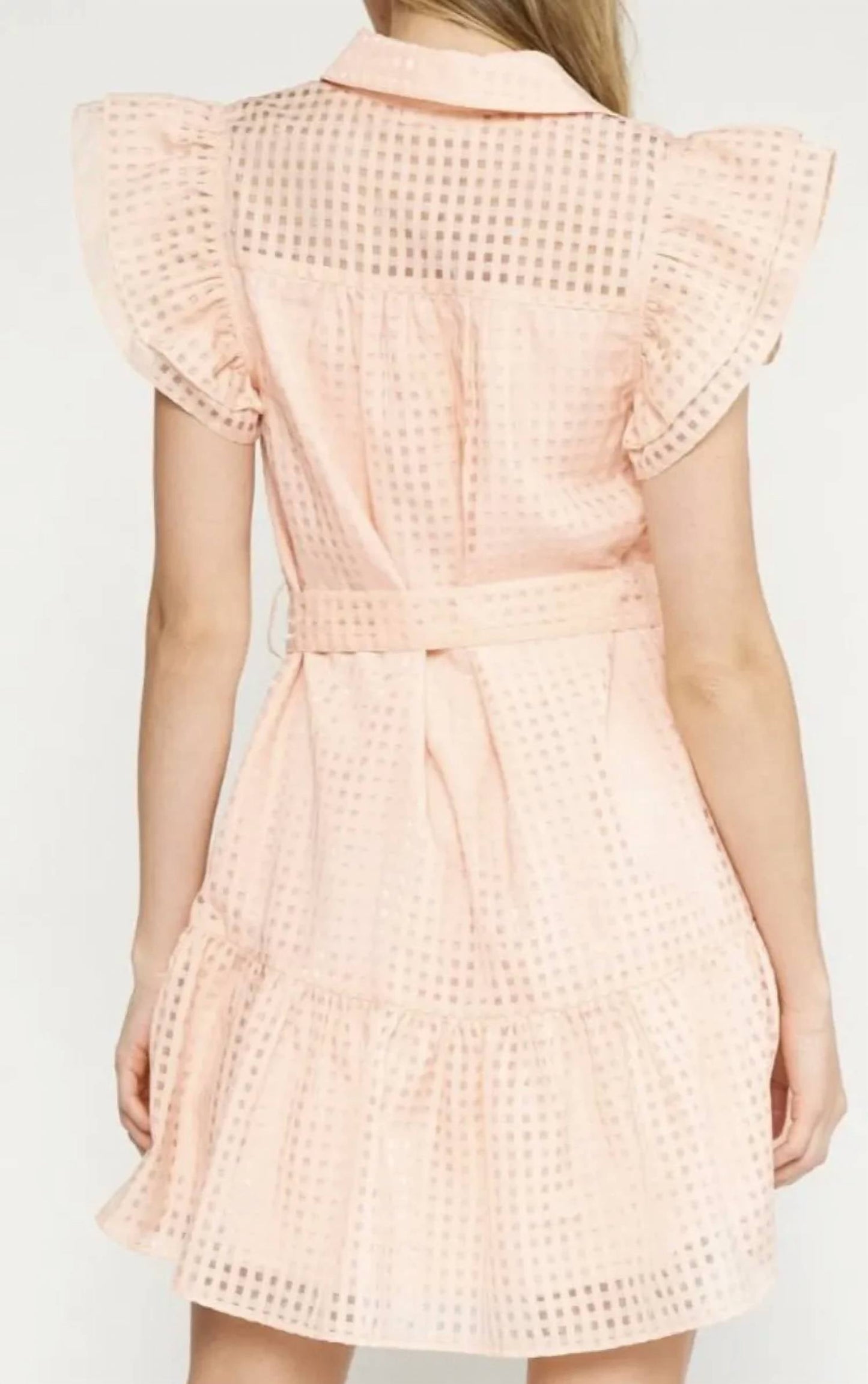 Entro - Grid Tie Dress