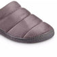 Isotoner - Men's Microsuede Puffer Eco Comfort Clog Slipper