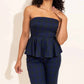 Alden Adair - Melissa Strapless Top