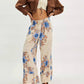 Free People - Day's End Linen Printed Pull-on Pants