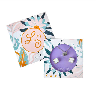 Lily Sky - Elephant Necklace + Earrings Set