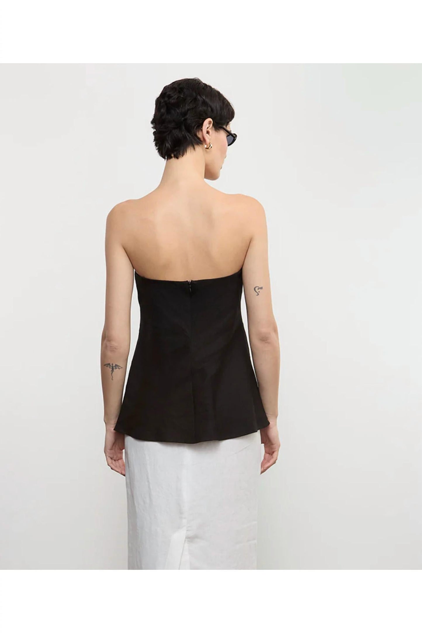 Enza Costa - Linen Strapless Tunic Top