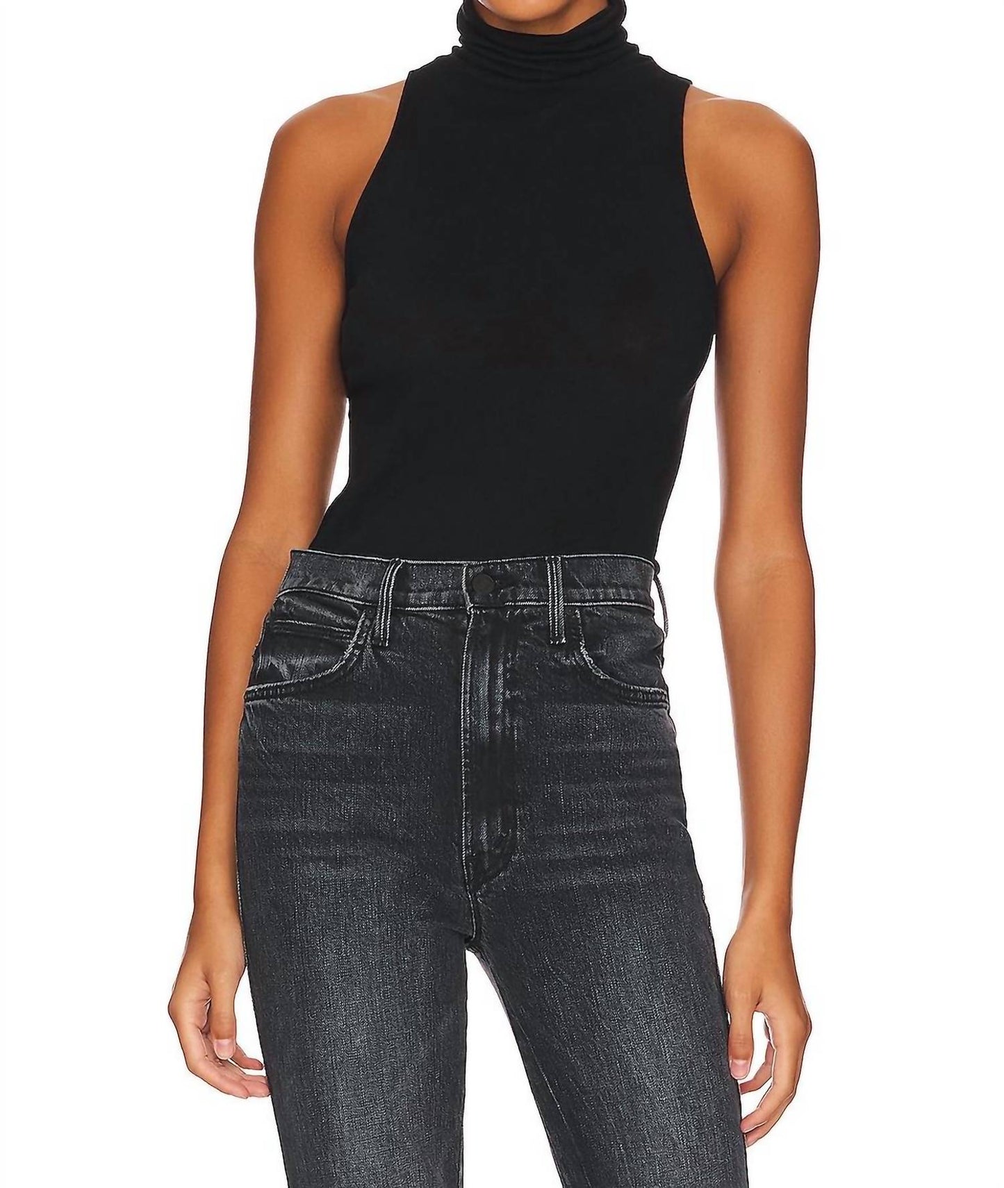 Enza Costa - Cashmere Halter Turtleneck Top