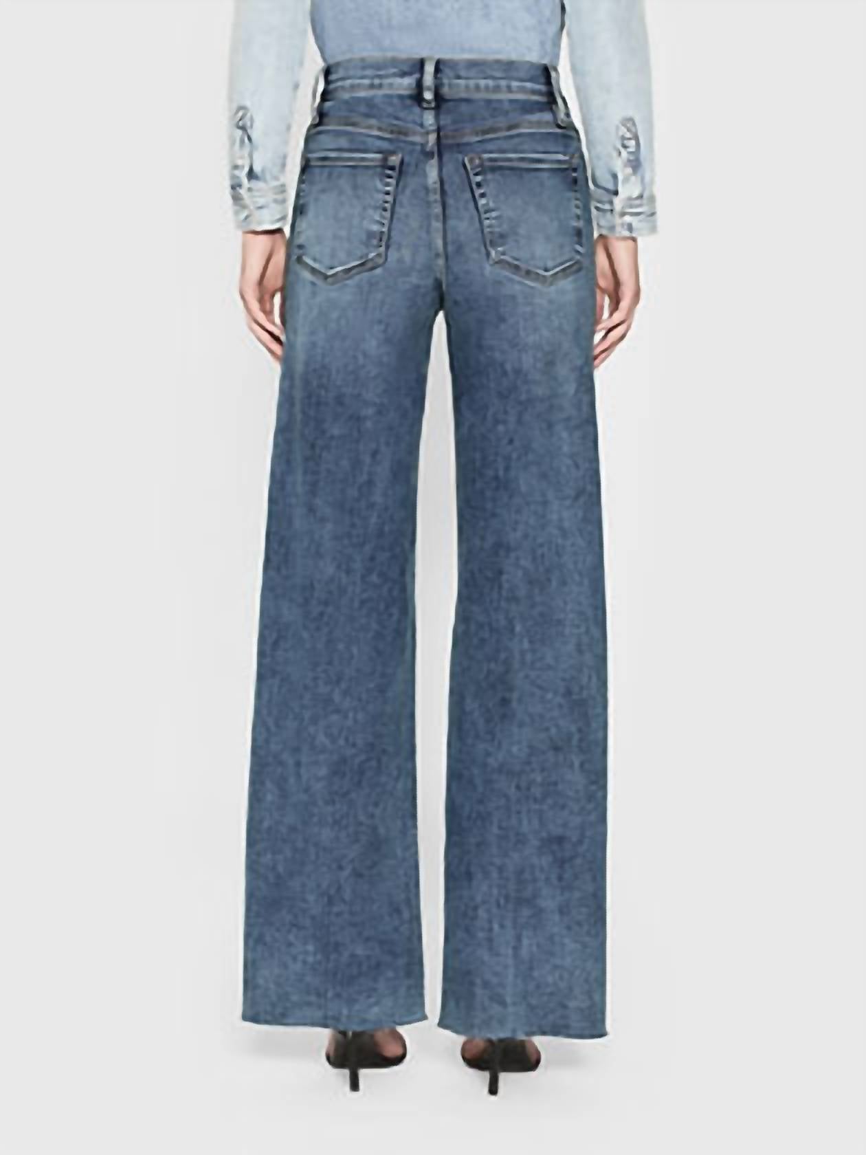 Frame - Le Slim Palazzo Wide Leg Jeans