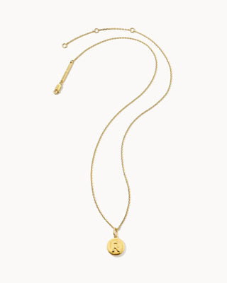 Kendra Scott - Women's Letter "R" Coin Pendant Necklace