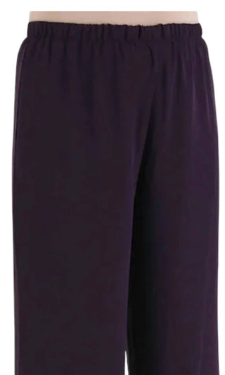 Alex Evenings - Women's Chiffon Straight Leg Pants