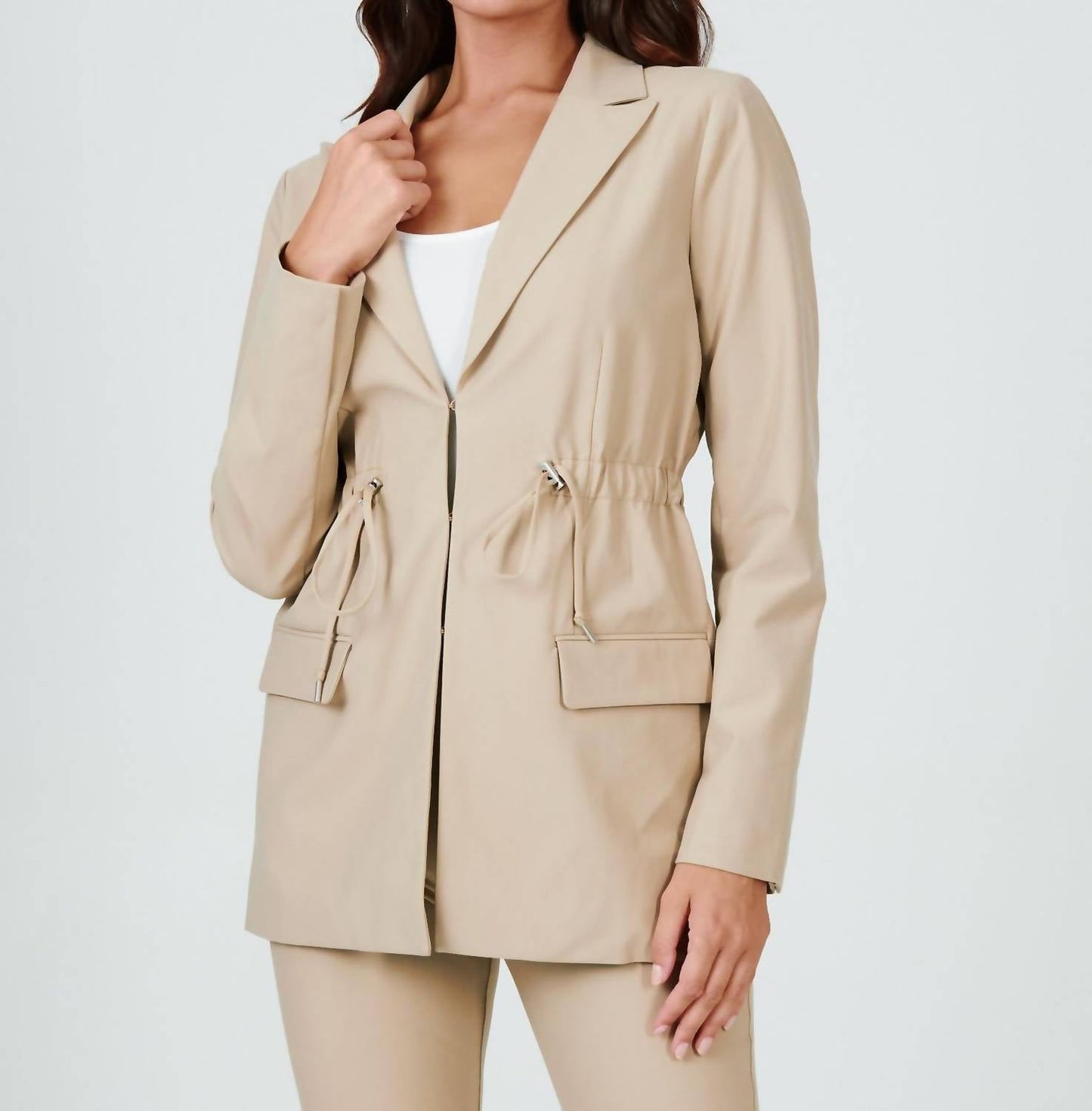 7Diamonds - Infinity Cinched Waist Blazer