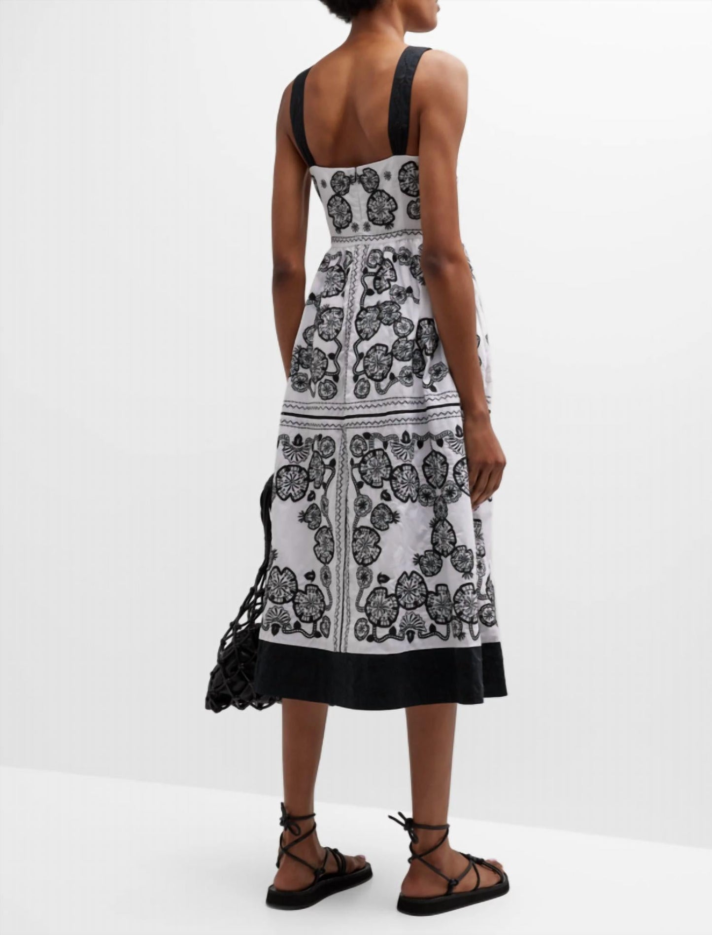 Johnny Was - Mel Embroidered Midi Dress