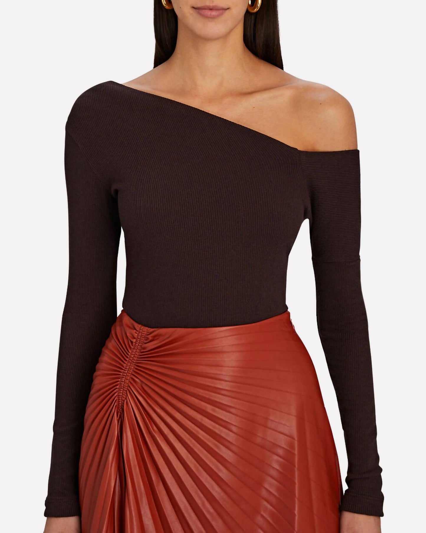 Enza Costa - SWEATER KNIT SLOUCH SHOULDER L/S