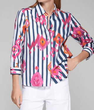 Vilagallo - Camisa Poline Mangas Três Quartos