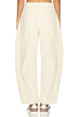 Free People - Calças de veludo cotelê Good Luck