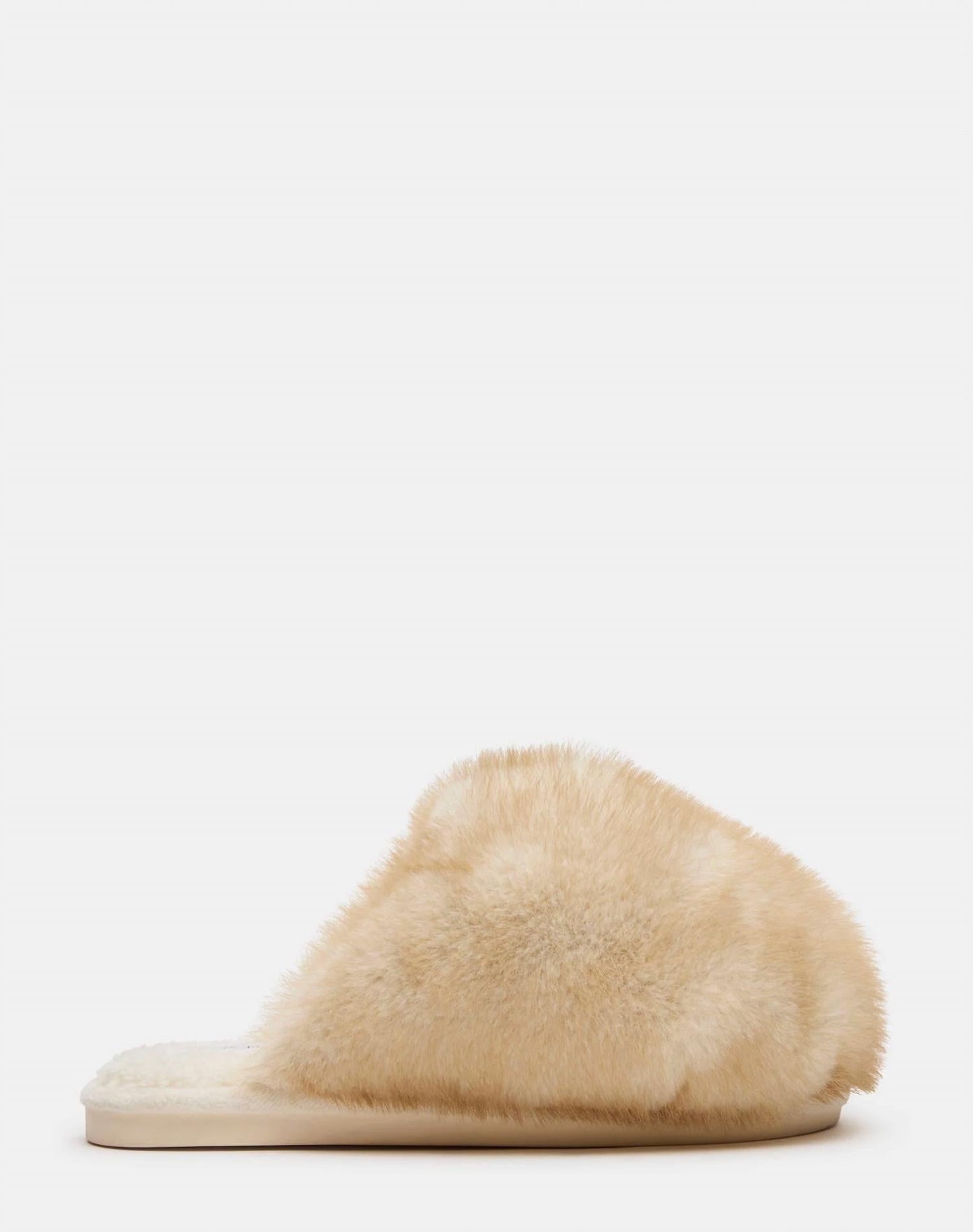 Steve Madden - Women's Poof Faux Fur Slip On Mule