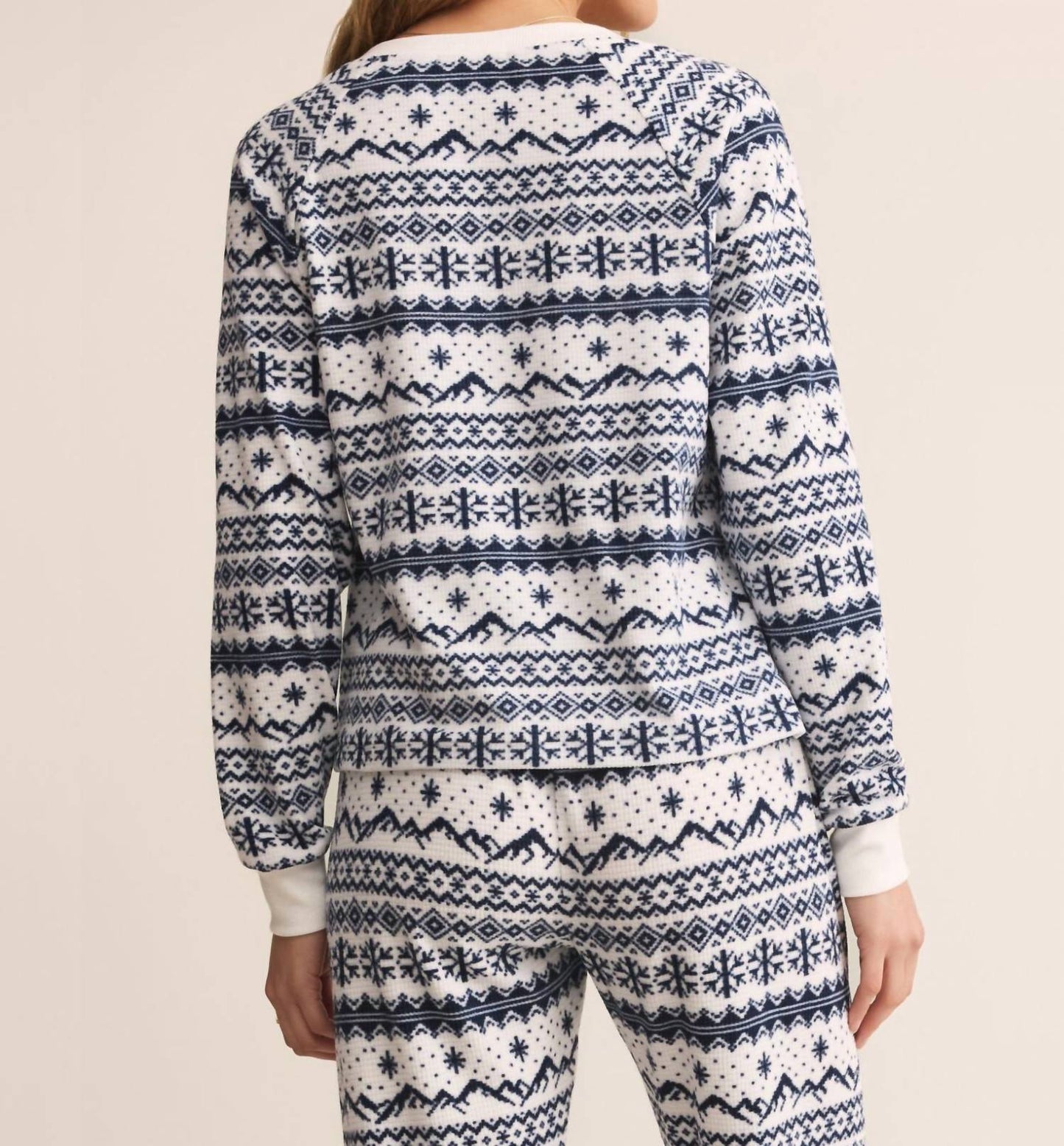 Z Supply - Slopes Fairisle Long Sleeve Top