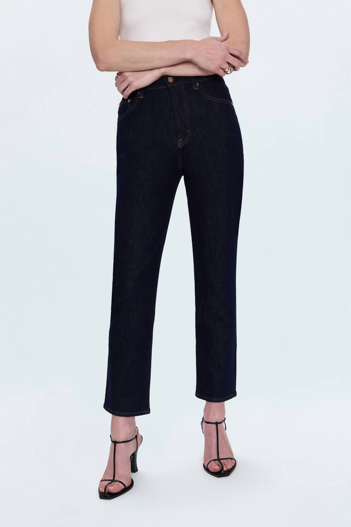 Pistola - Bri High Rise Slim Straight Ankle Length Jean