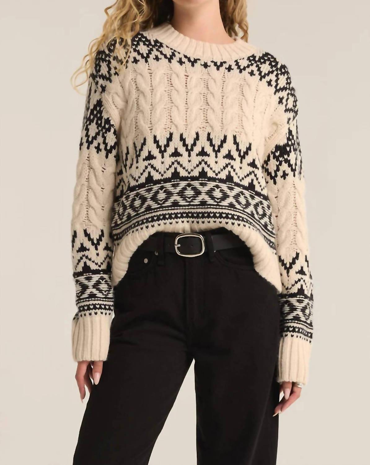 Z Supply - Garland Fairisle Sweater