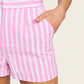 Generation Love - Theo Wide Stripe Shorts