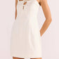 Minkpink - Imogen Drill Tie Mini Dress