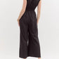 Entro - Sleeveless Zip Front Jumpsuit