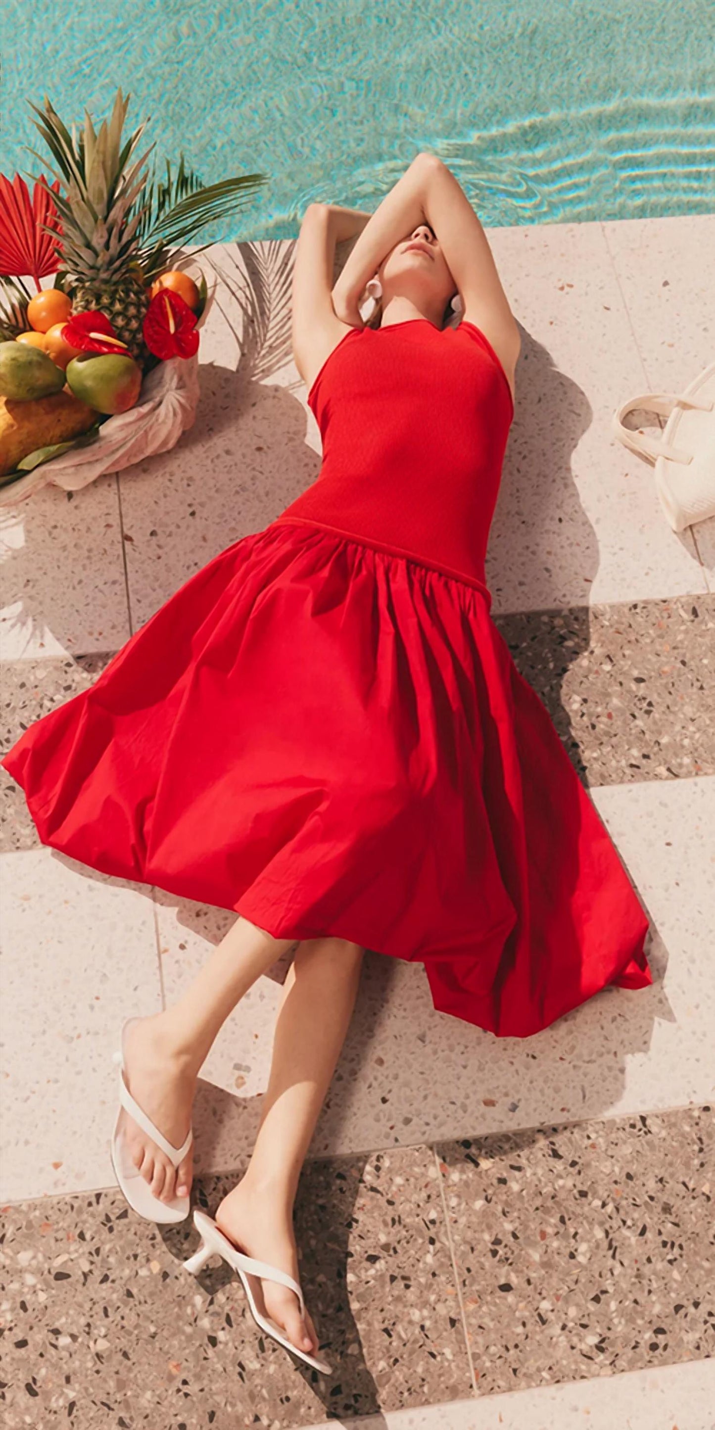 Simon Miller - Yanez Poplin Combo Dress