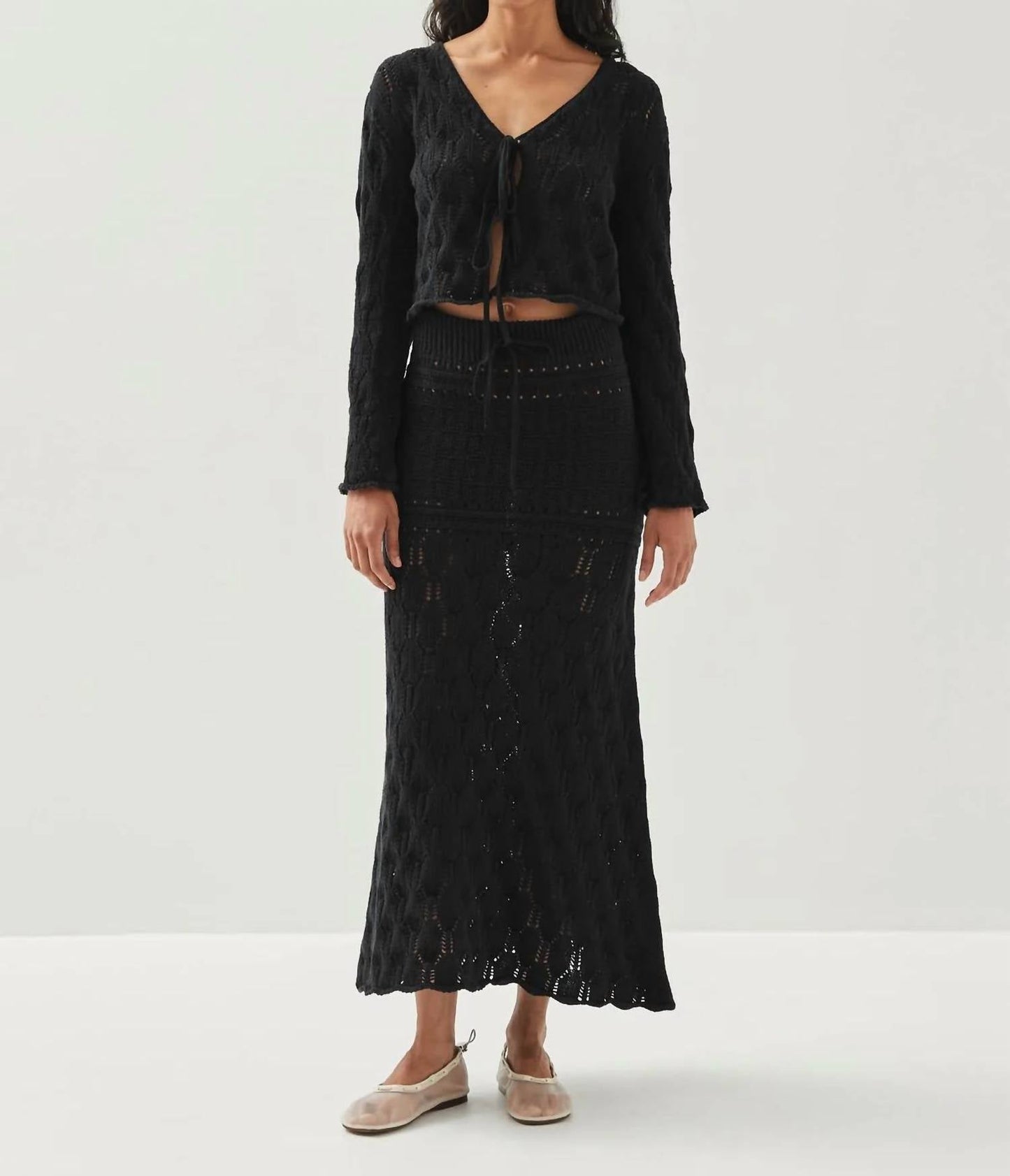 Alohas - Mauver Tricot Skirt