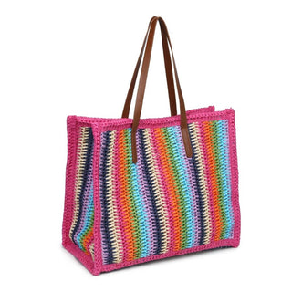 Urban Expressions - Bolsa Tote Feminina Candi Stripe