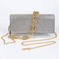 H&D Accessories - Women's Rhinestone Clear Bag
