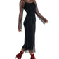 Elan - Long Sheer Sleeve Dress