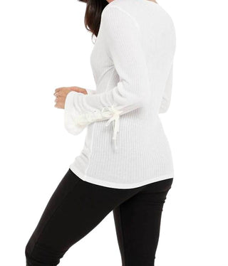 French Kyss - Blusa de manga comprida Leah Tie