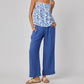 Bella Dahl - Pleated Wide Leg Ankle Pant