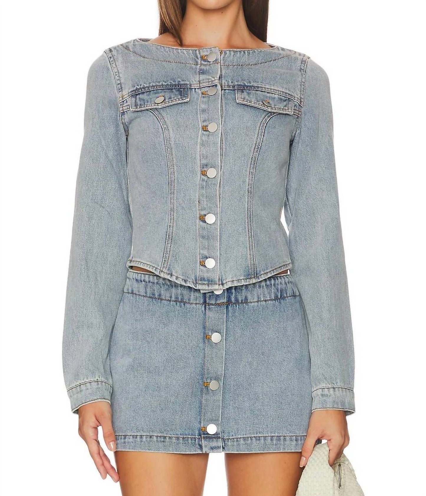 Amanda Uprichard - Scorpio Long Sleeve Top