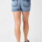 Judy Blue - Button Flap Pocket Shorts