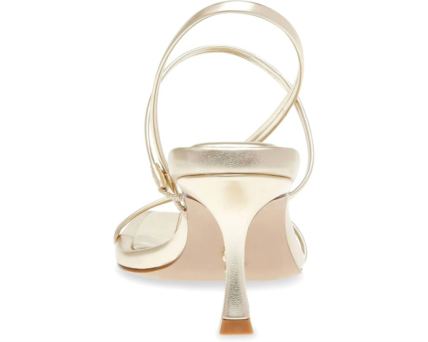 Steve Madden - Women's Locke Leather Strappy Y2k Mid Heels Sandals