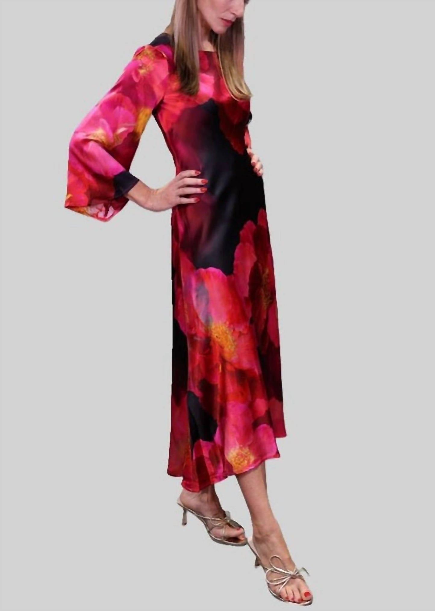 Johnny Was - FLARED SLEEVE DRESS