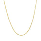 14k Yellow Gold Forsantina Lite Cable Link Chain 1.5mm