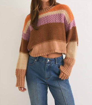 Le Lis - Round Neck Crop Sweater